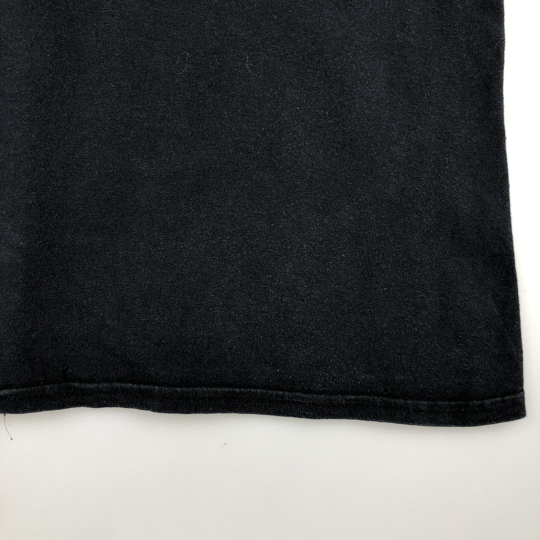 METALLICA Metallica Band T-shirt Band T Men's L size cotton black type Vintage Second Hand