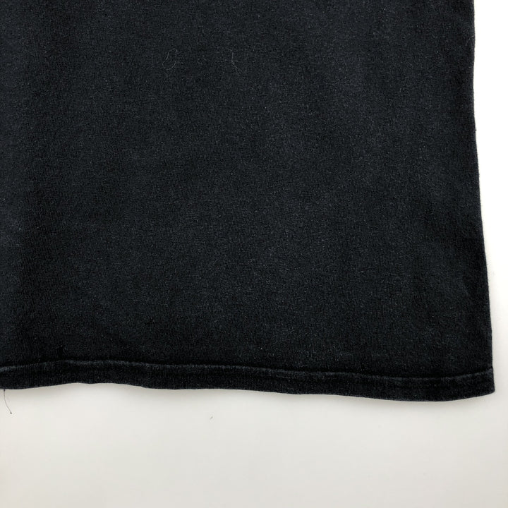 METALLICA Metallica Band T-shirt Band T Men's L size cotton black type Vintage Second Hand