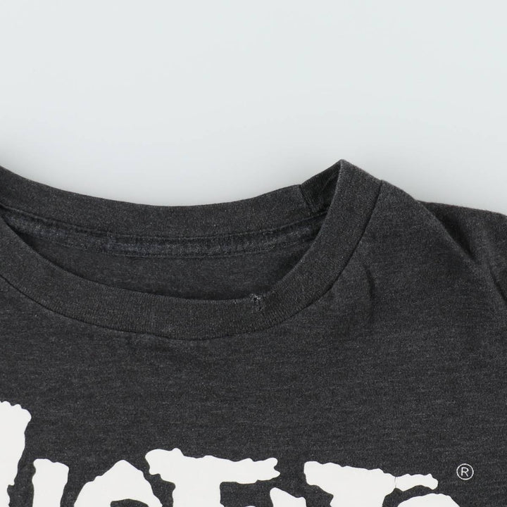THE MISFITS Band T-shirt (Men's size L) cotton gray type Vintage Second Hand