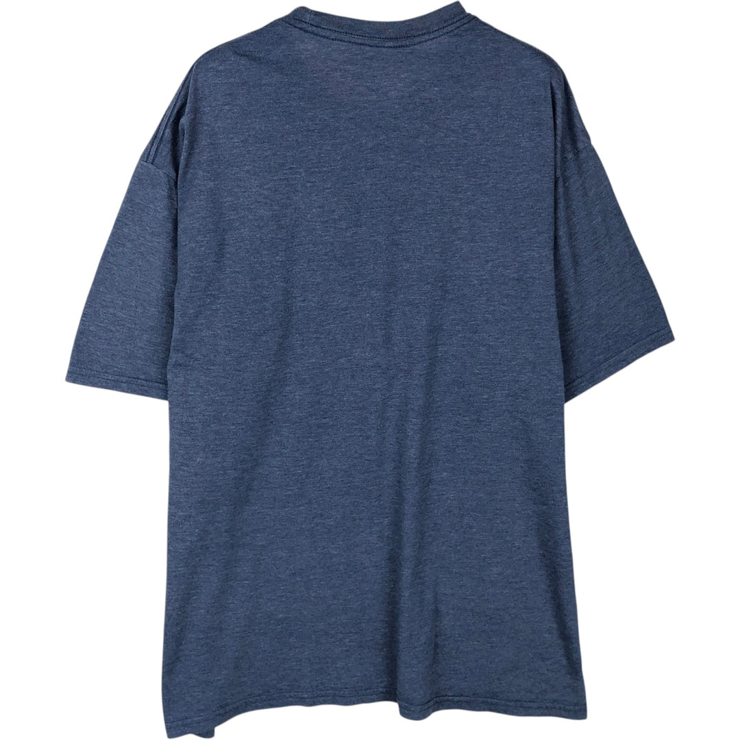 NIRVANA Nirvana Band T-shirt, Band T, Men's XL size cotton blue type Vintage Second Hand