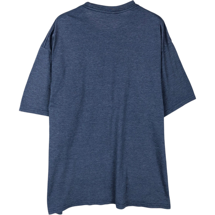 NIRVANA Nirvana Band T-shirt, Band T, Men's XL size cotton blue type Vintage Second Hand