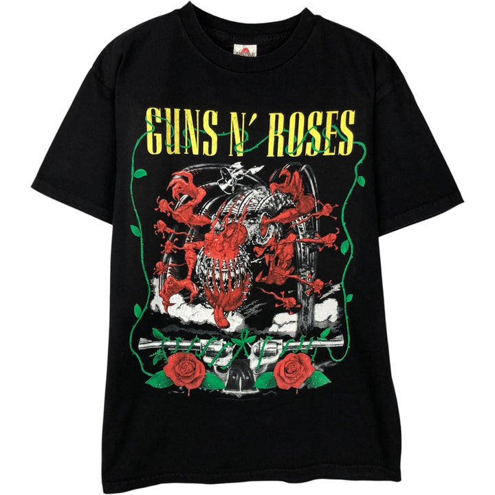 ALSTYLE GUNS N' ROSES Band T-shirt (Men's size M) cotton black type Vintage Second Hand