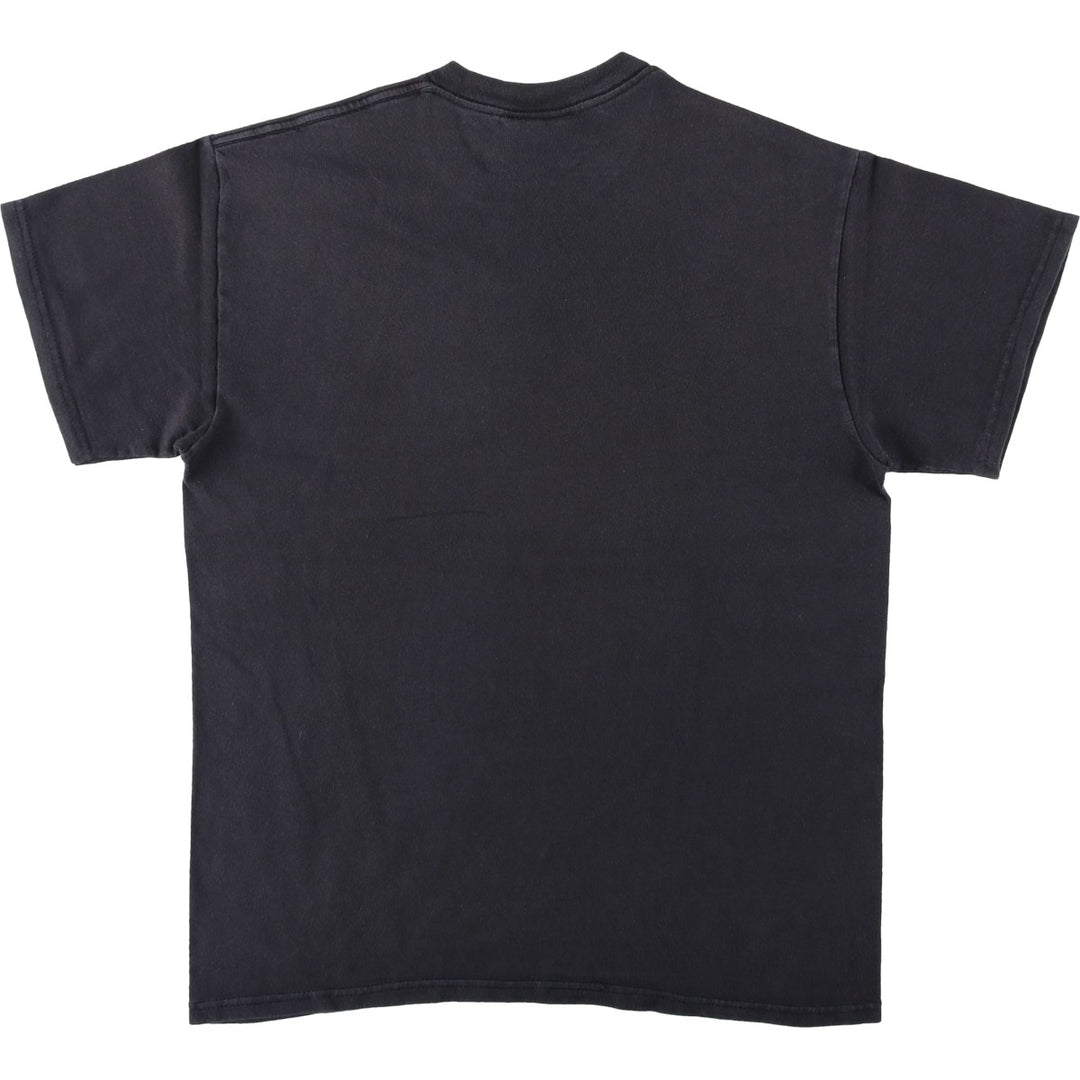 ZION Johnny Cash band t-shirt (men's size M) cotton black type Vintage Second Hand