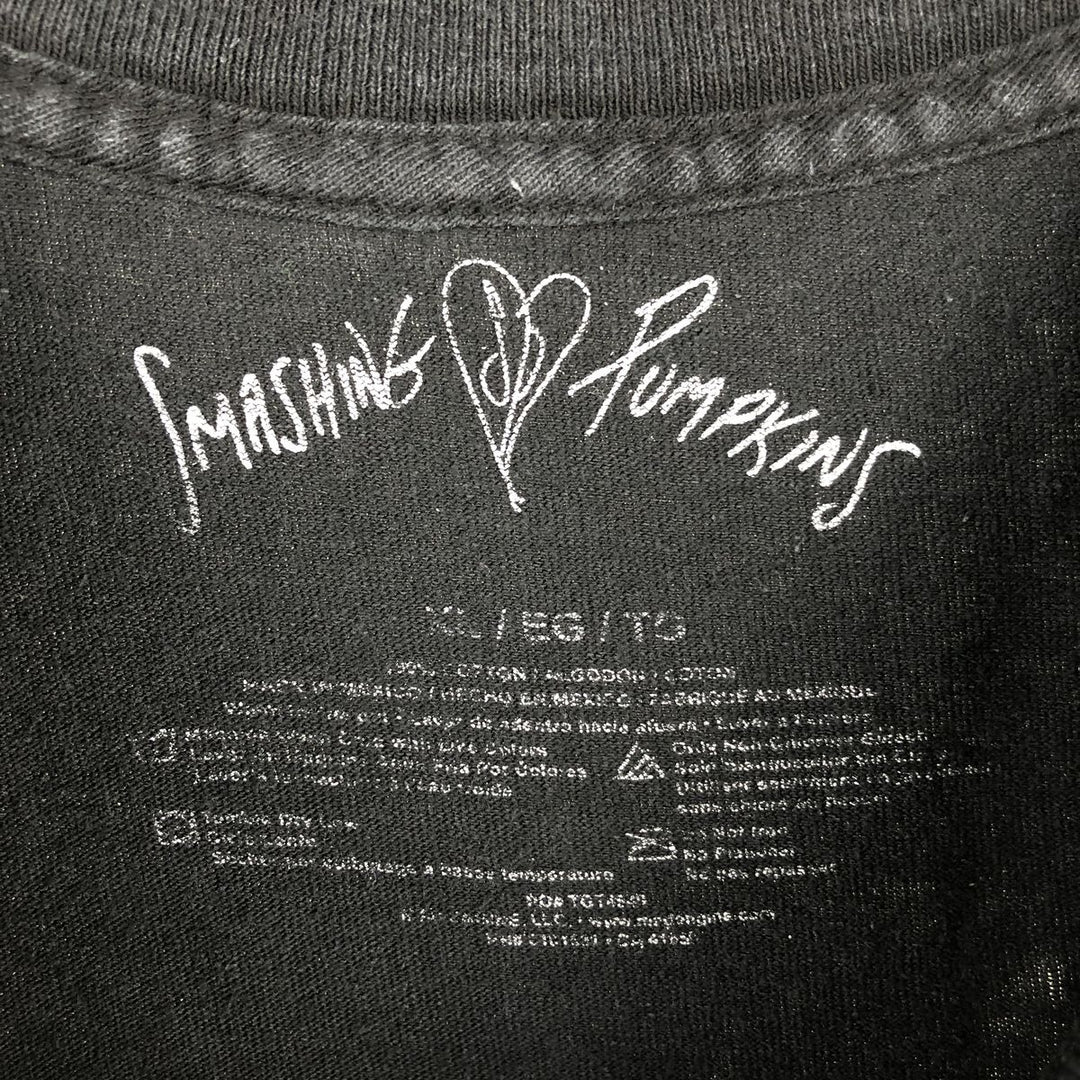 THE SMASHING PUMPKINS Smashing Pumpkins Band T-shirt Band T Men's XL equivalent cotton black type Vintage Second Hand