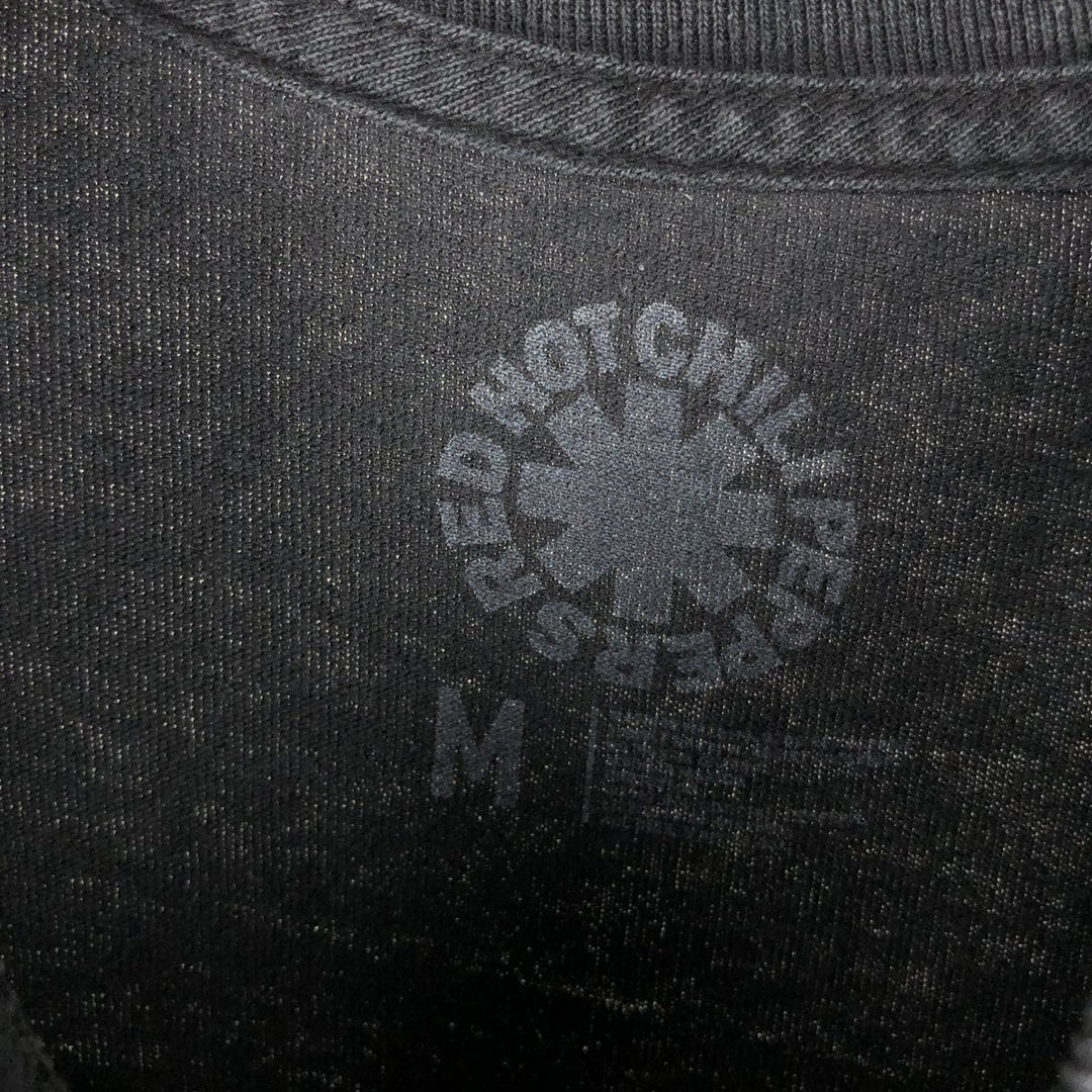 RED HOT CHILI PEPPERS Red Hot Chili Peppers Band T-shirt Band T Men's M size unclear black type Vintage Second Hand