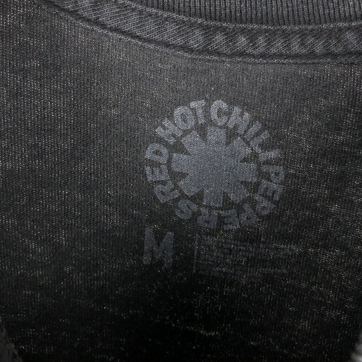 RED HOT CHILI PEPPERS Red Hot Chili Peppers Band T-shirt Band T Men's M size unclear black type Vintage Second Hand