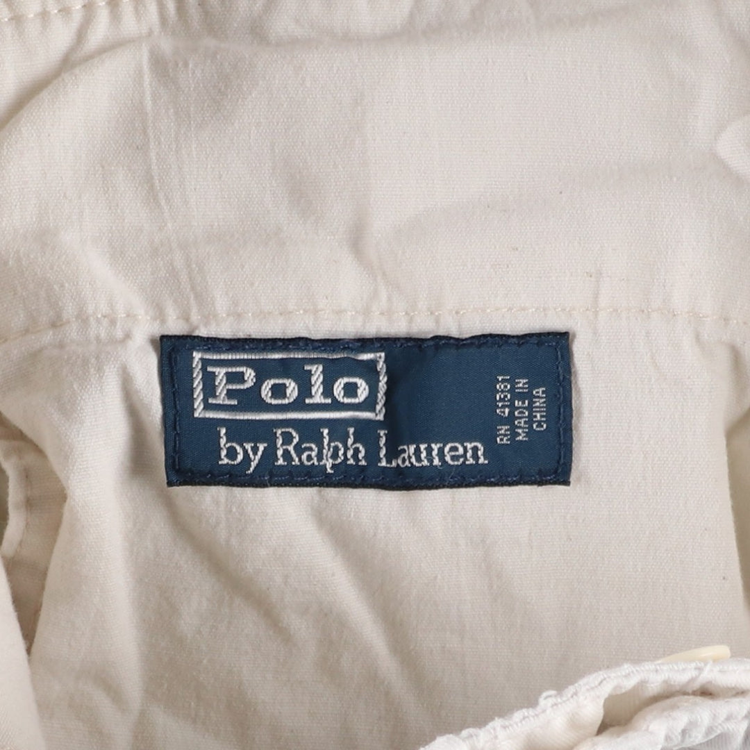 Ralph Lauren POLO by Ralph Lauren Chino Shorts, Men's, Size W35 cotton white type Vintage Second Hand