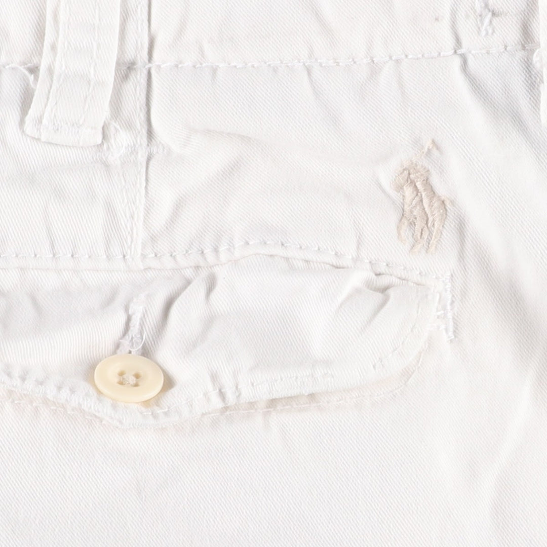 Ralph Lauren POLO by Ralph Lauren Chino Shorts, Men's, Size W35 cotton white type Vintage Second Hand