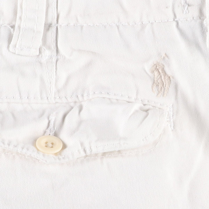 Ralph Lauren POLO by Ralph Lauren Chino Shorts, Men's, Size W35 cotton white type Vintage Second Hand