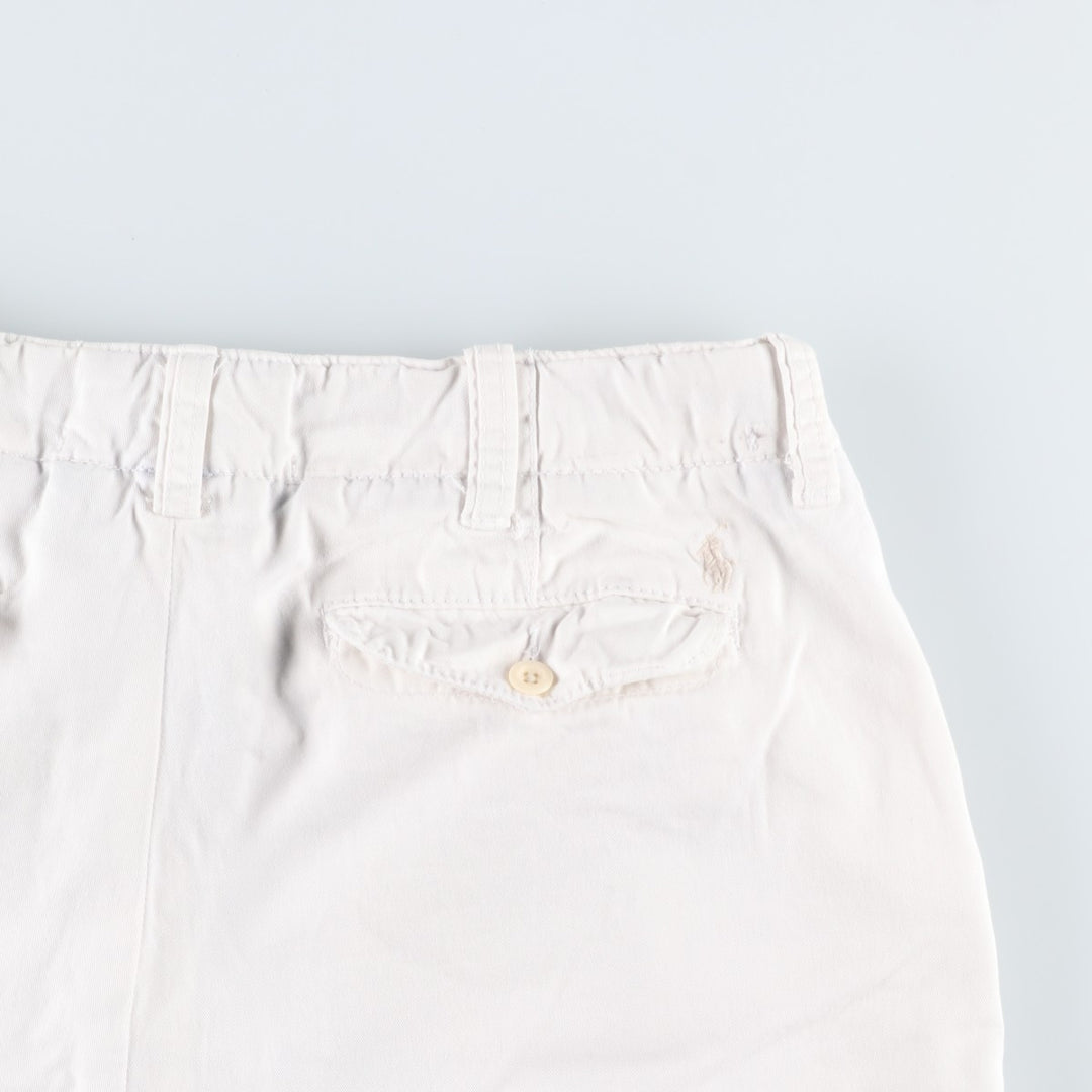 Ralph Lauren POLO by Ralph Lauren Chino Shorts, Men's, Size W35 cotton white type Vintage Second Hand