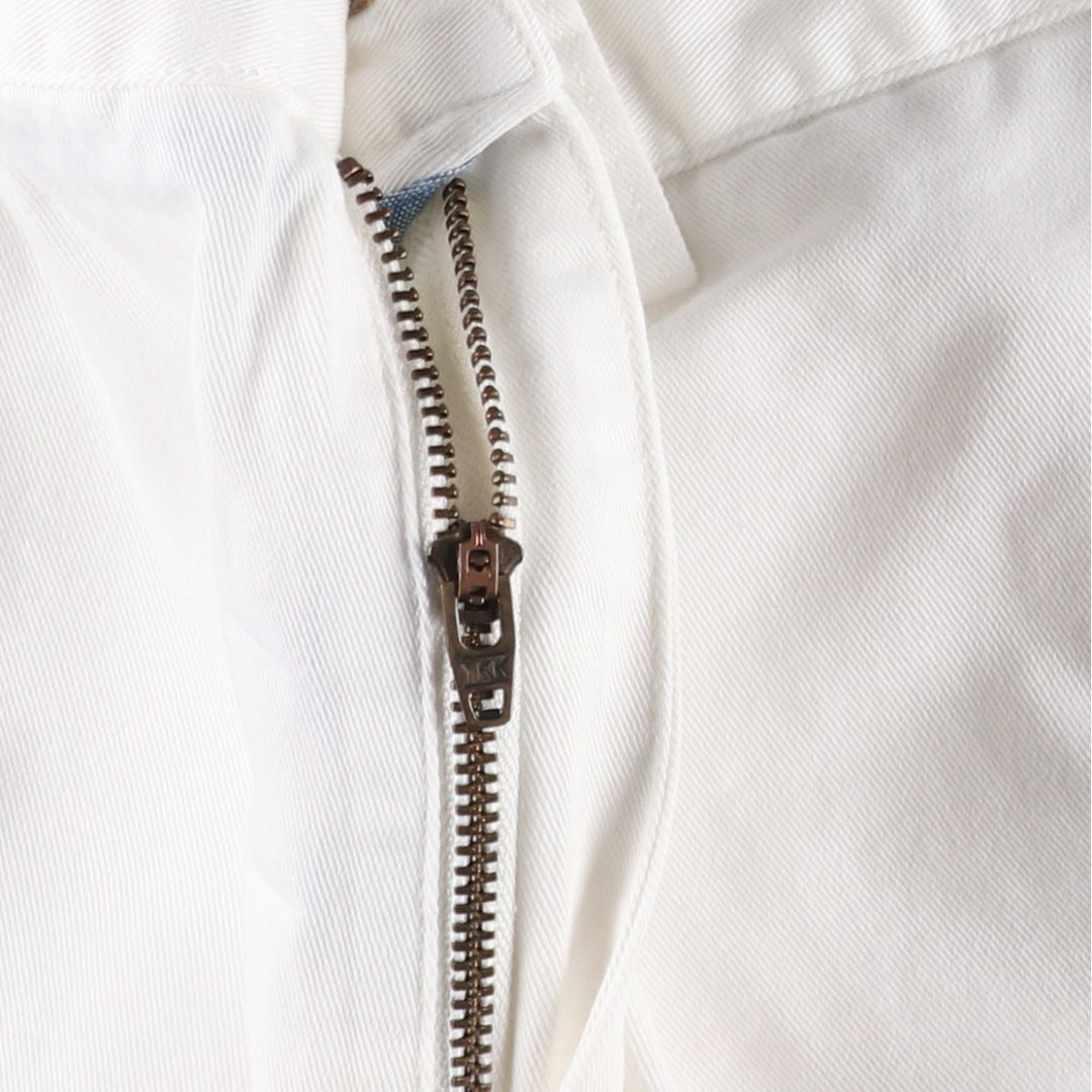 Ralph Lauren POLO RALPH LAUREN CLASSIC FIT Chino Shorts, Men's, Size W34 cotton white type Vintage Second Hand