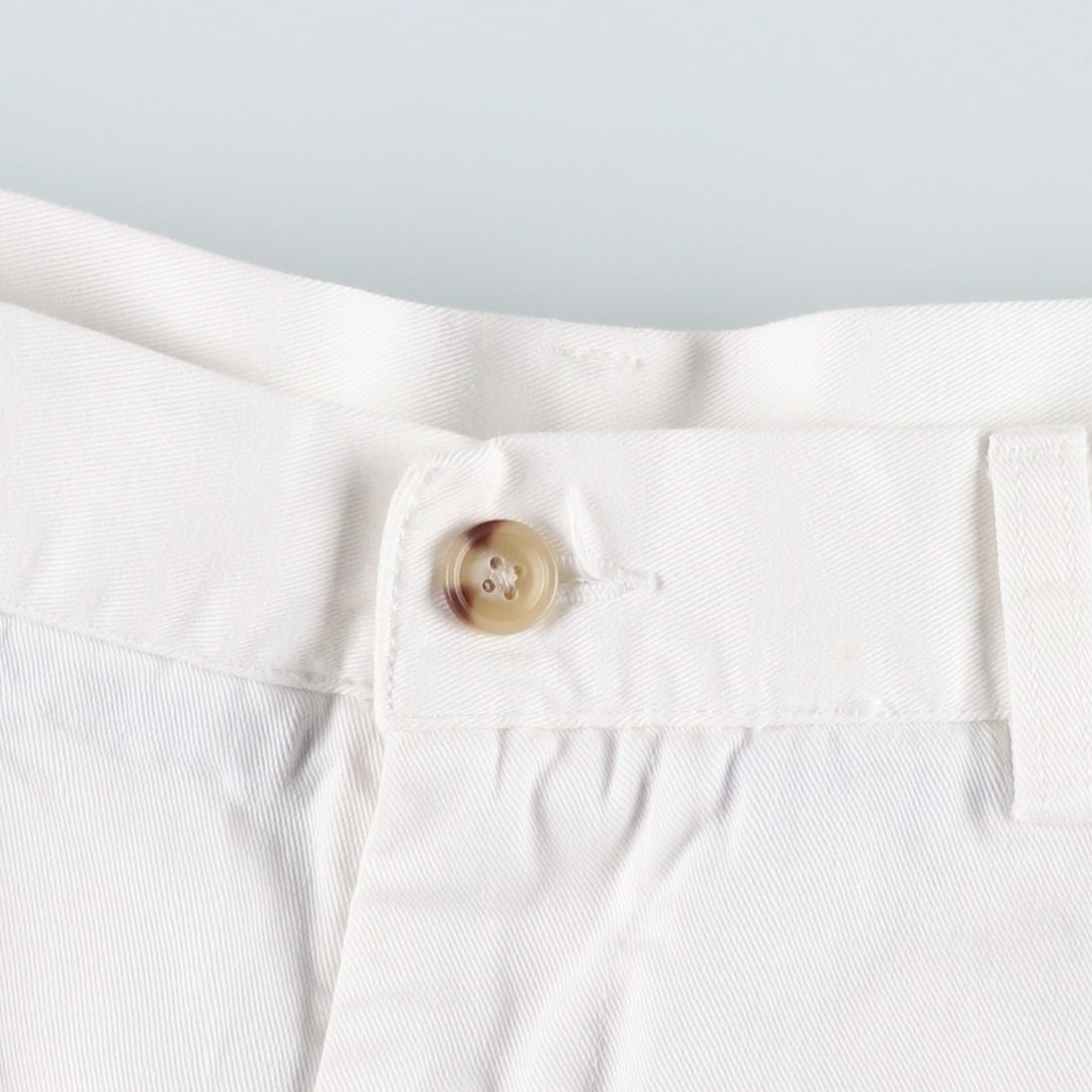 Ralph Lauren POLO RALPH LAUREN CLASSIC FIT Chino Shorts, Men's, Size W34 cotton white type Vintage Second Hand