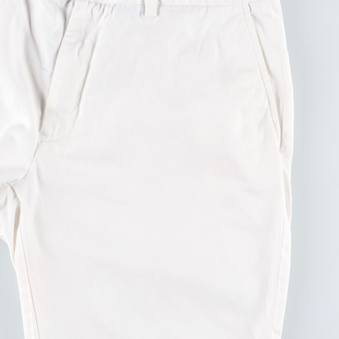 Ralph Lauren POLO RALPH LAUREN CLASSIC FIT Chino Shorts, Men's, Size W34 cotton white type Vintage Second Hand