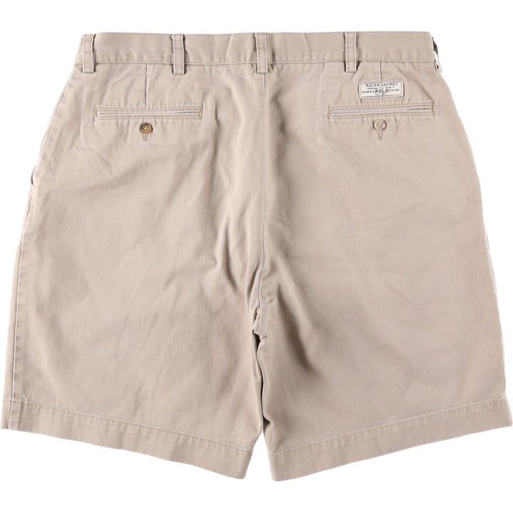 Ralph Lauren POLO by Ralph Lauren PROSPECT SHORT Chino shorts Short pants Men's w36 equivalent cotton Beige type Vintage Second Hand