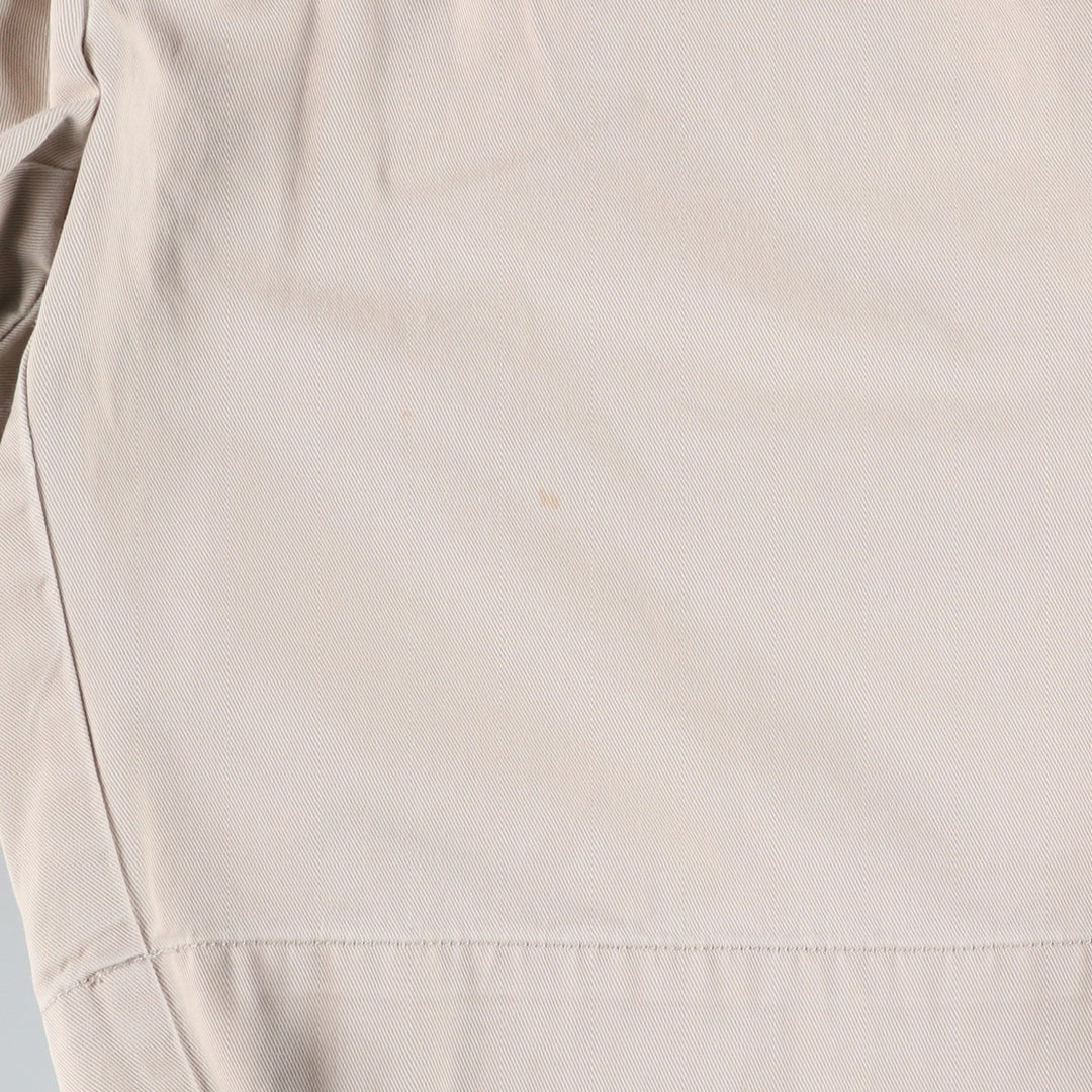 Ralph Lauren CLASSIC FIT PLEATED 9" Two-Pleat Chino Shorts (Men's W36 equivalent) cotton Beige type Vintage Second Hand