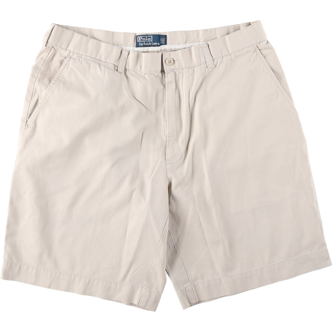 Ralph Lauren POLO by Ralph Lauren Chino Shorts Shorts Men's W36 cotton Beige type Vintage Second Hand