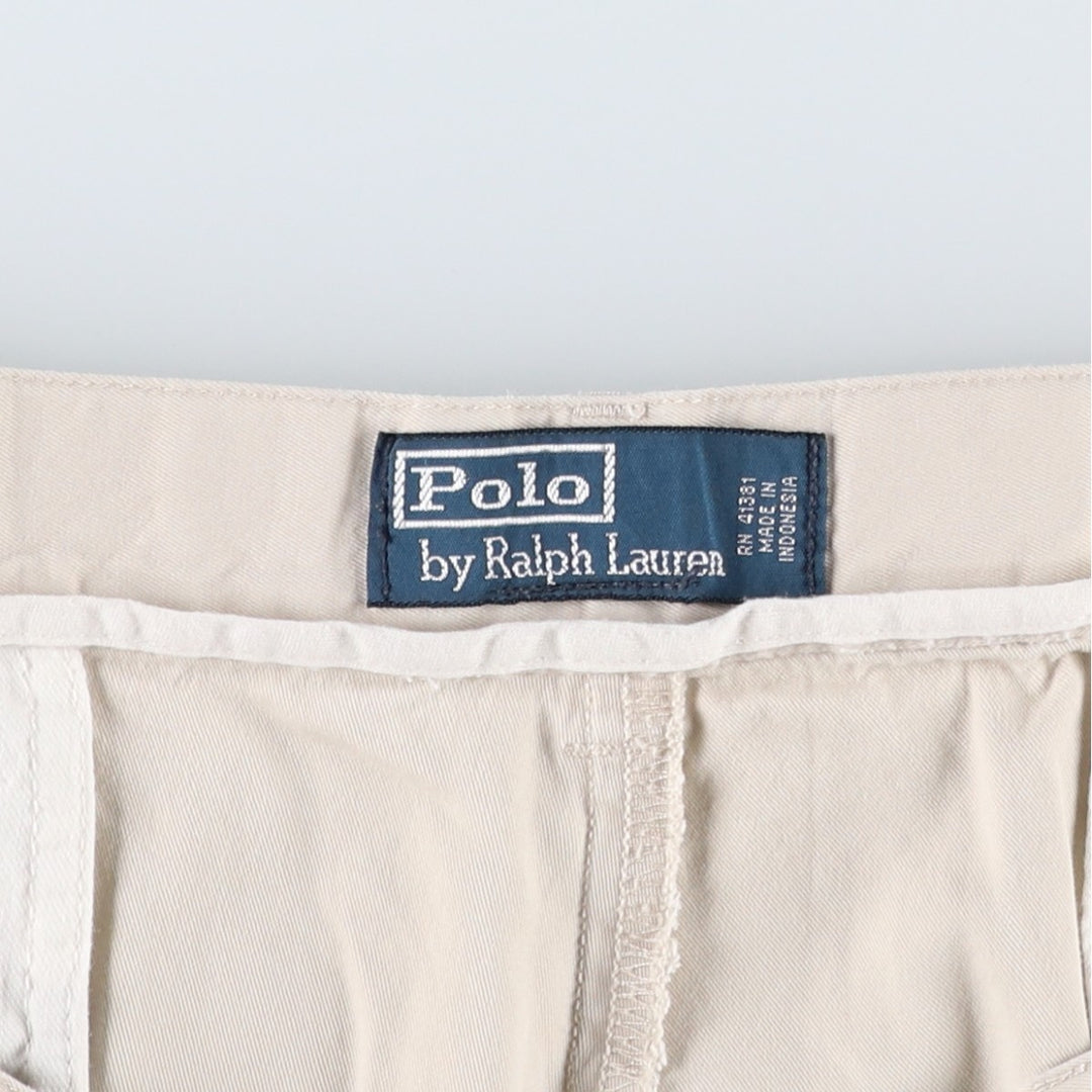 Ralph Lauren POLO by Ralph Lauren Chino Shorts Shorts Men's W36 cotton Beige type Vintage Second Hand
