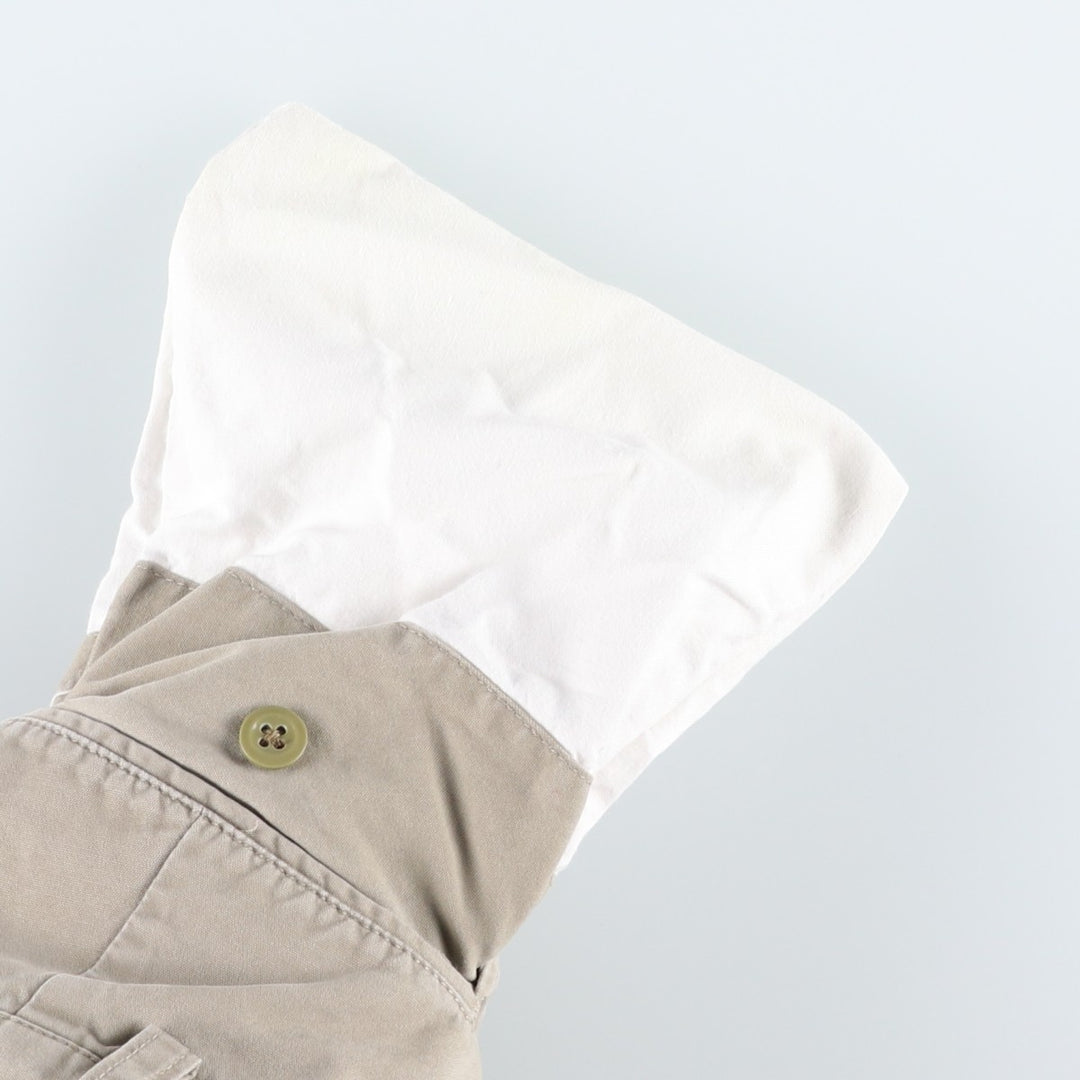 Ralph Lauren POLO by Ralph Lauren Two-pleat Chino Shorts Shorts Men's W35 equivalent cotton Beige type Vintage Second Hand