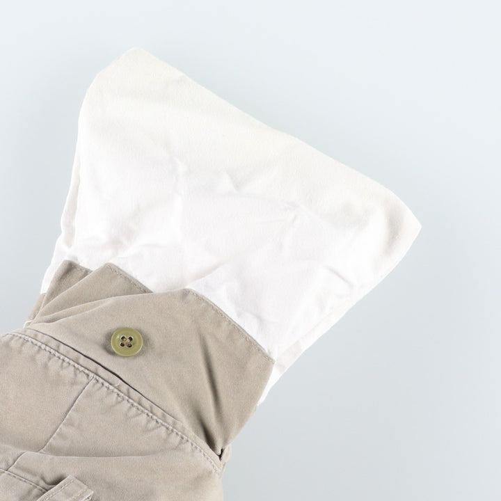 Ralph Lauren POLO by Ralph Lauren Two-pleat Chino Shorts Shorts Men's W35 equivalent cotton Beige type Vintage Second Hand