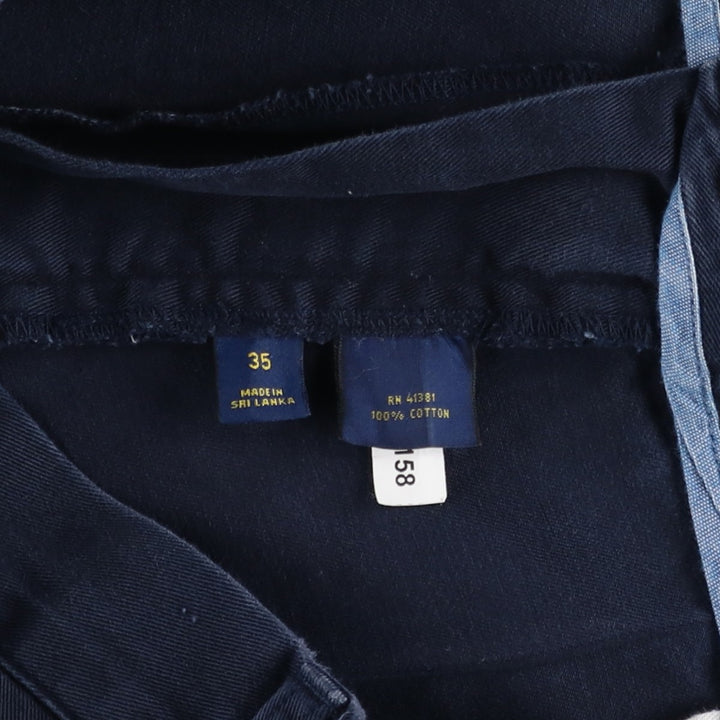 Ralph Lauren POLO RALPH LAUREN Chino Shorts Shorts Men's W36 equivalent cotton navy blue type Vintage Second Hand