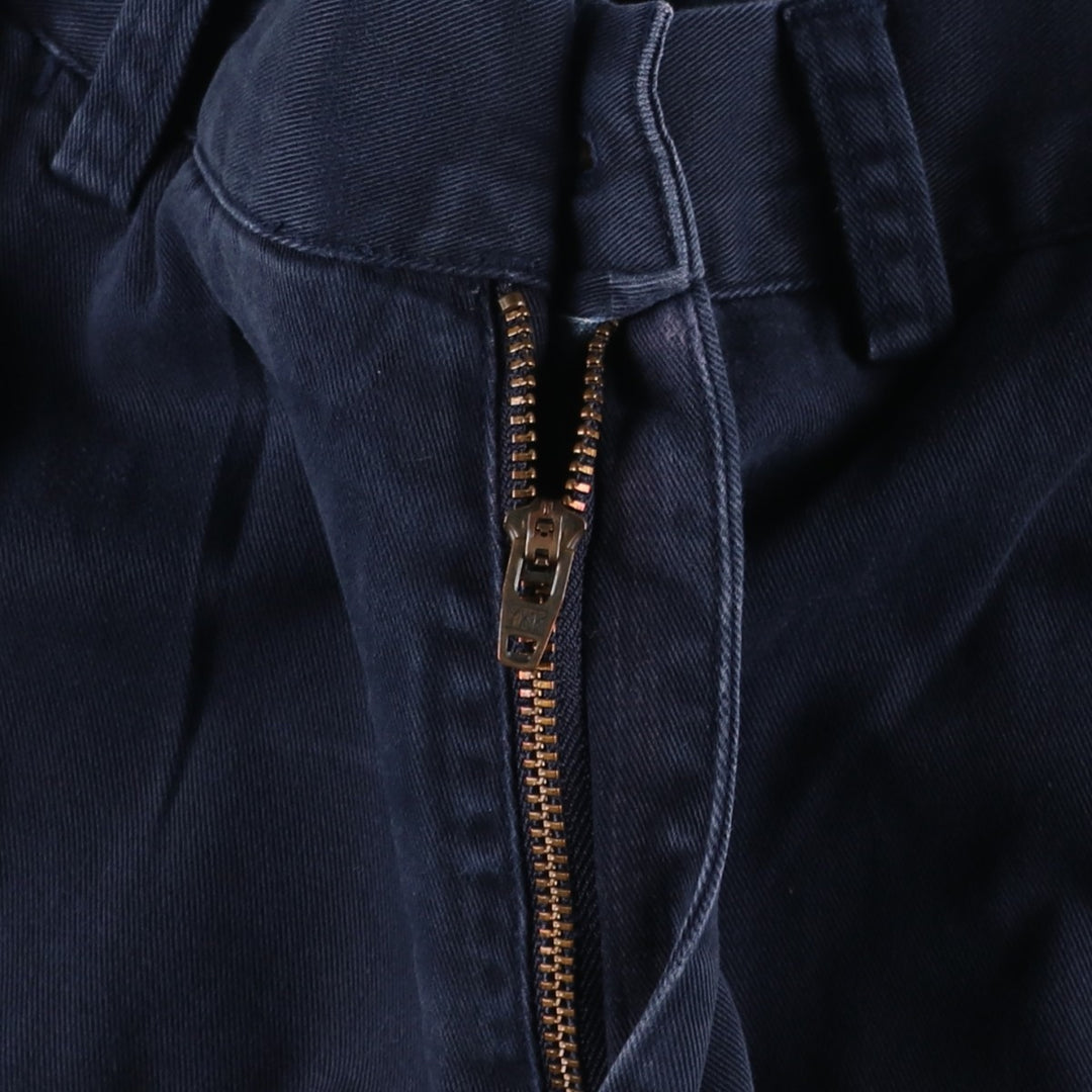 Ralph Lauren POLO RALPH LAUREN Chino Shorts Shorts Men's W36 equivalent cotton navy blue type Vintage Second Hand