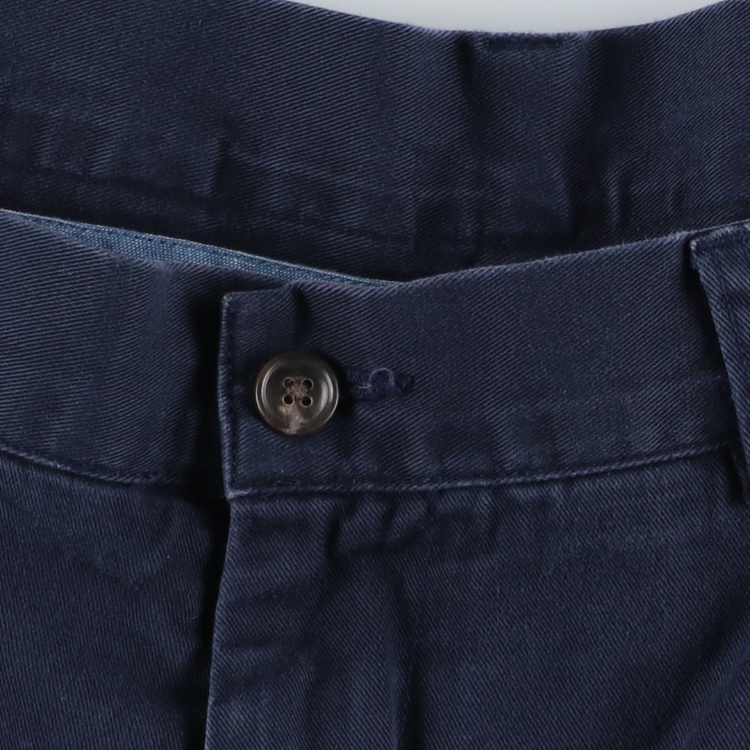 Ralph Lauren POLO RALPH LAUREN Chino Shorts Shorts Men's W36 equivalent cotton navy blue type Vintage Second Hand
