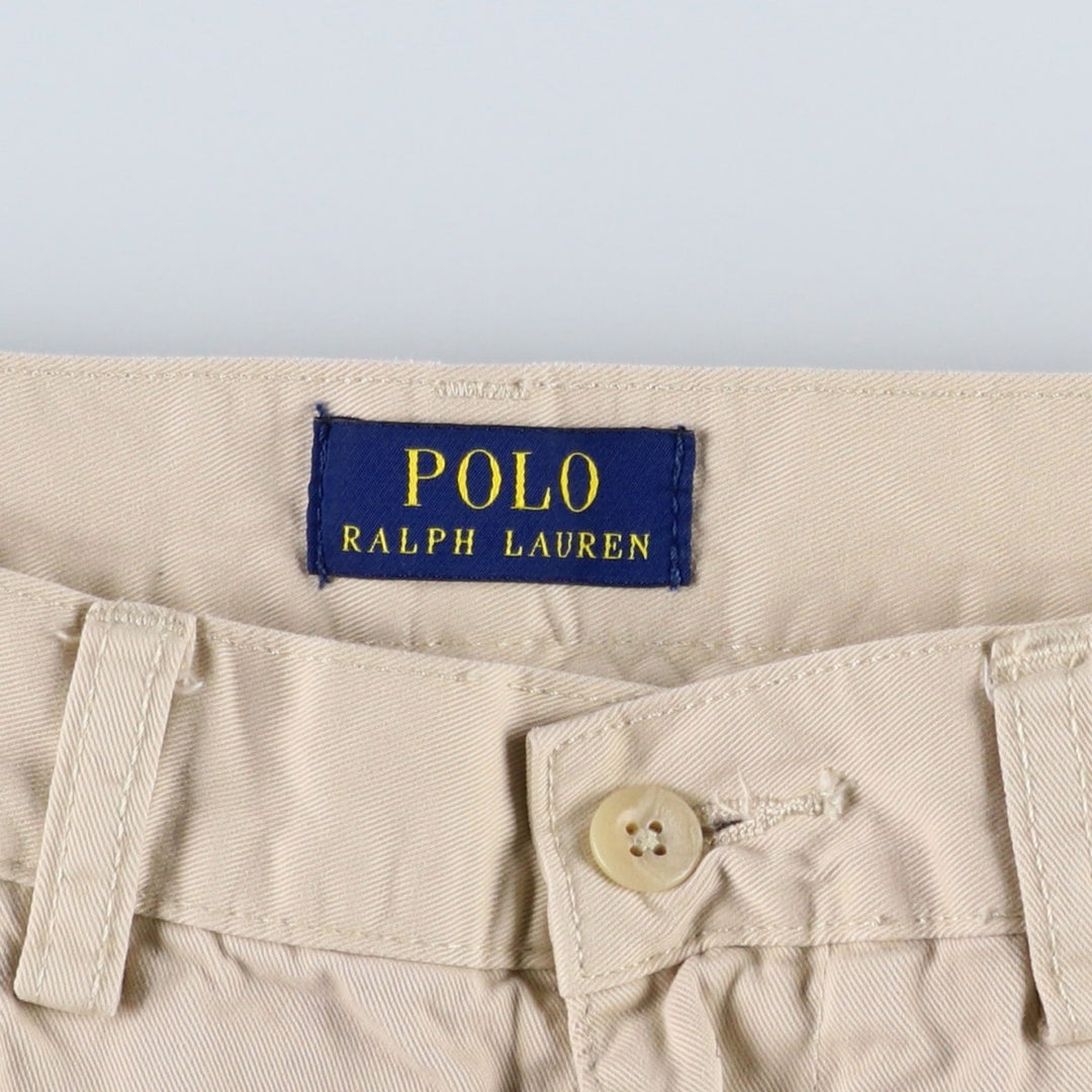Ralph Lauren POLO RALPH LAUREN Chino Shorts Shorts Men's W30 equivalent cotton Beige type Vintage Second Hand