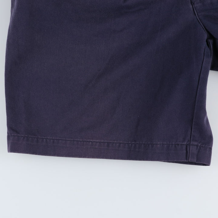 Ralph Lauren Polo Ralph Lauren Chino Shorts, Men's Size W34 (approx.) cotton navy blue type Vintage Second Hand