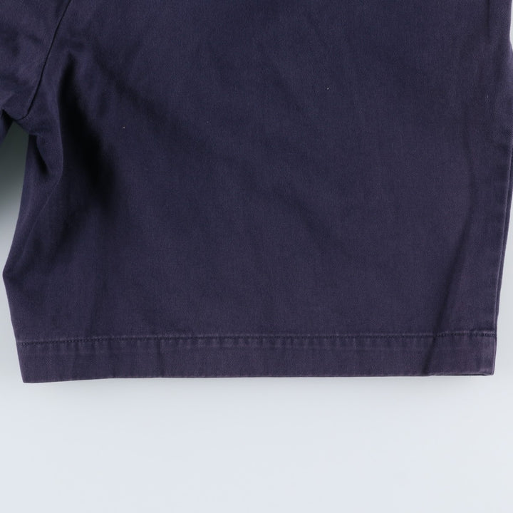 Ralph Lauren Polo Ralph Lauren Chino Shorts, Men's Size W34 (approx.) cotton navy blue type Vintage Second Hand