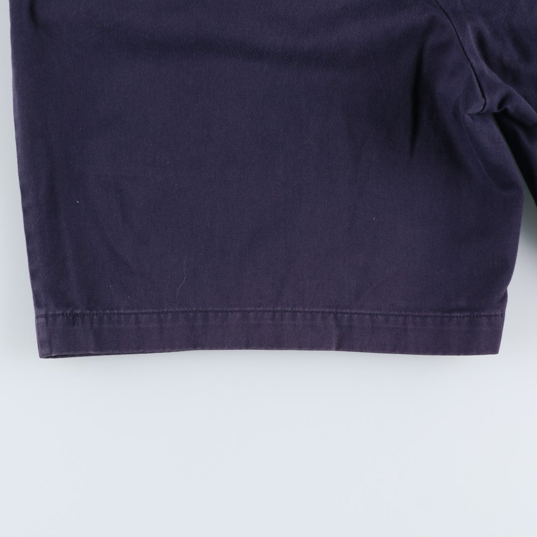Ralph Lauren Polo Ralph Lauren Chino Shorts, Men's Size W34 (approx.) cotton navy blue type Vintage Second Hand
