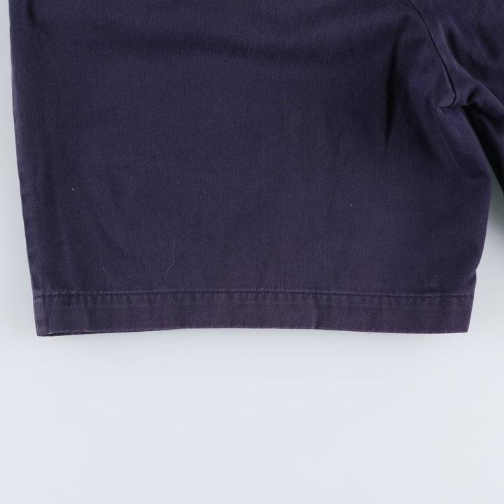 Ralph Lauren Polo Ralph Lauren Chino Shorts, Men's Size W34 (approx.) cotton navy blue type Vintage Second Hand