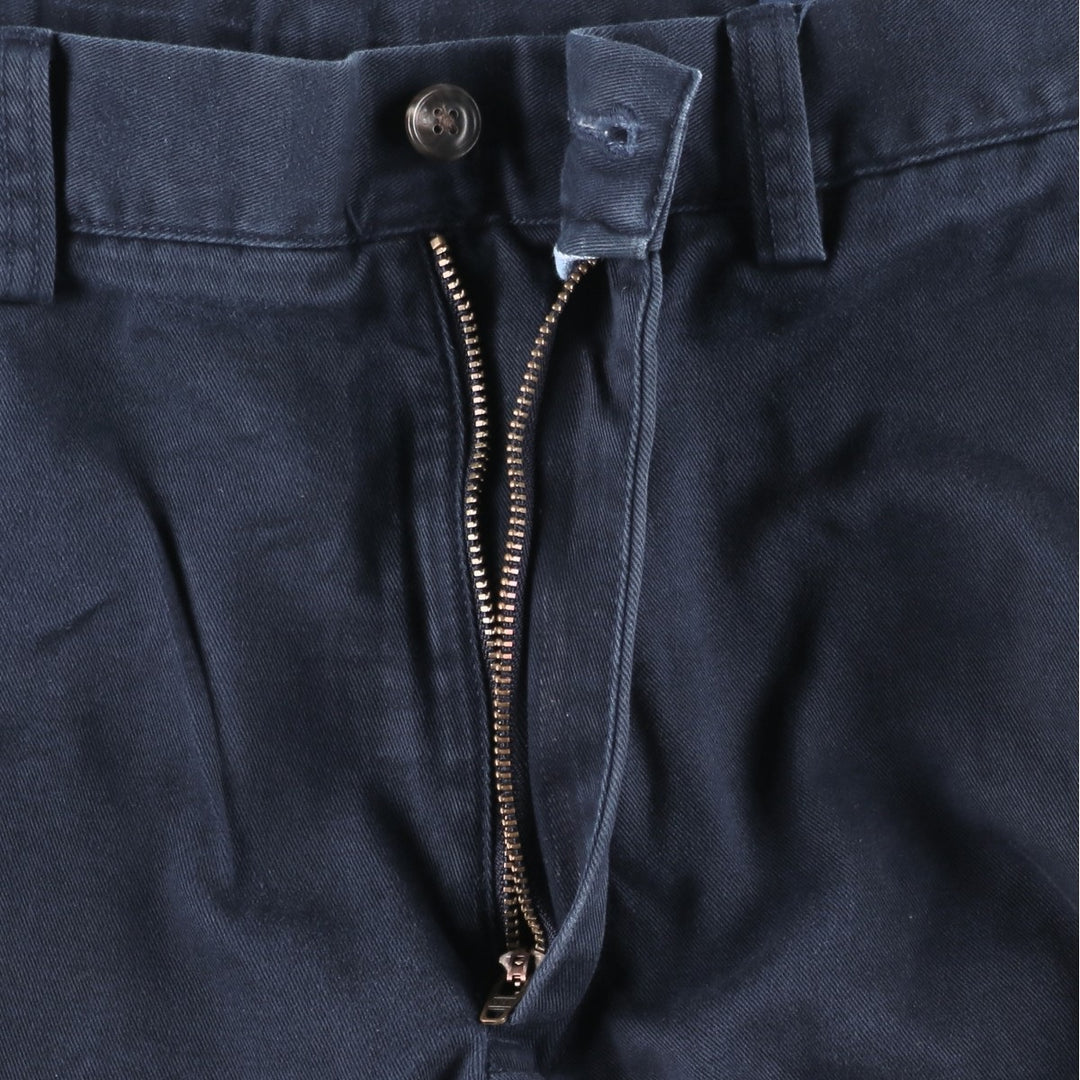 Ralph Lauren POLO RALPH LAUREN CLASSIC FIT Chino Shorts Shorts Men's W32 equivalent cotton navy blue type Vintage Second Hand