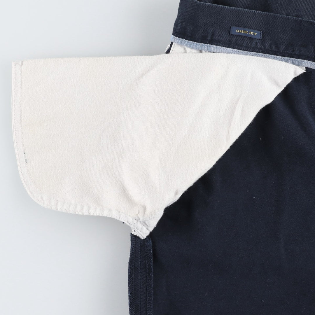 Ralph Lauren POLO RALPH LAUREN CLASSIC FIT Chino Shorts Shorts Men's W32 equivalent cotton navy blue type Vintage Second Hand