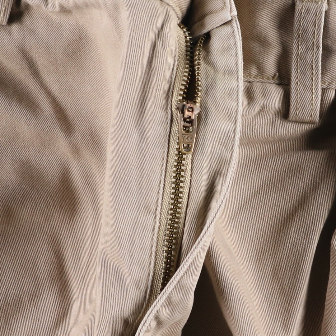 Ralph Lauren POLO by Ralph Lauren ANDREW SHORT Two-pleat chino shorts, short pants, men's size W36 cotton Beige type Vintage Second Hand