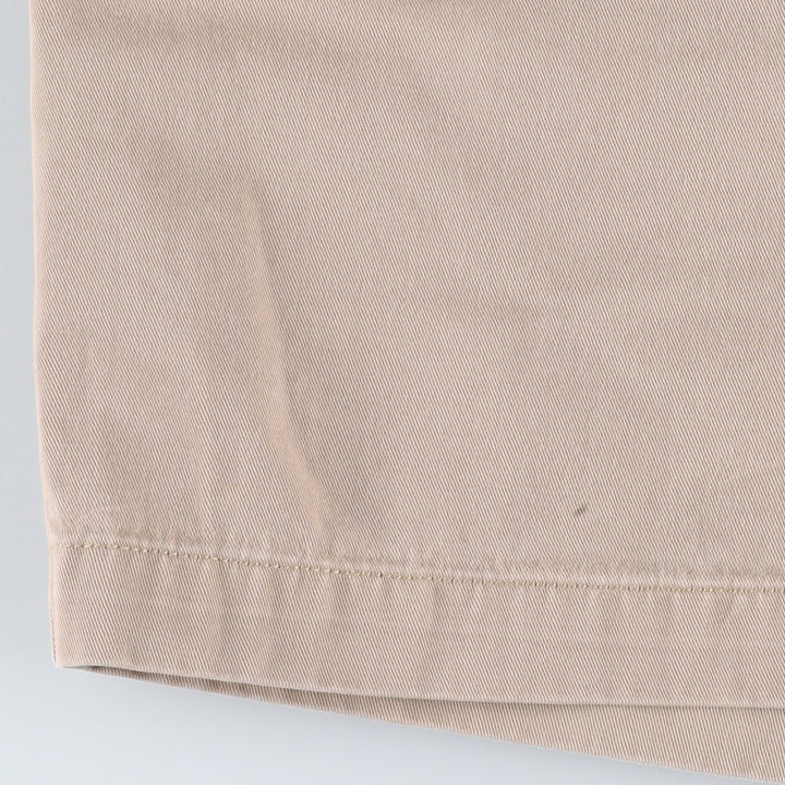 Ralph Lauren POLO by Ralph Lauren ANDREW SHORT Two-pleat chino shorts, short pants, men's size W36 cotton Beige type Vintage Second Hand