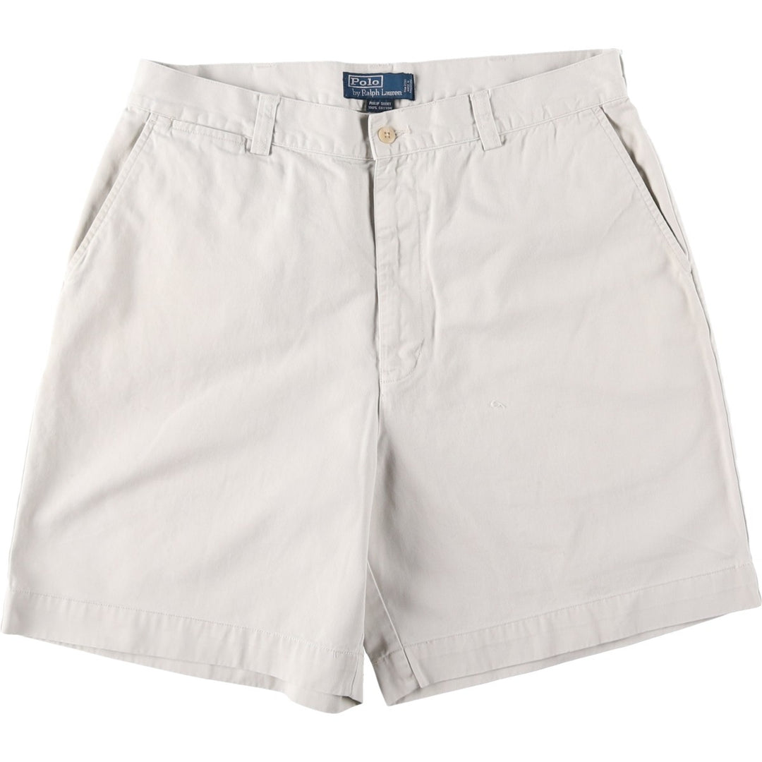Ralph Lauren POLO by Ralph Lauren PHILIP SHORT Chino Shorts, Men's Size W35 cotton Beige type Vintage Second Hand