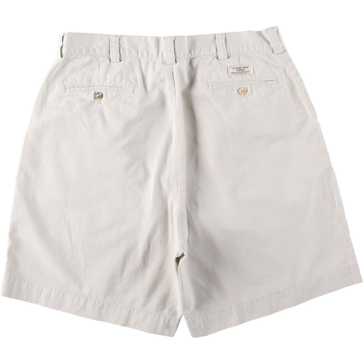 Ralph Lauren POLO by Ralph Lauren PHILIP SHORT Chino Shorts, Men's Size W35 cotton Beige type Vintage Second Hand