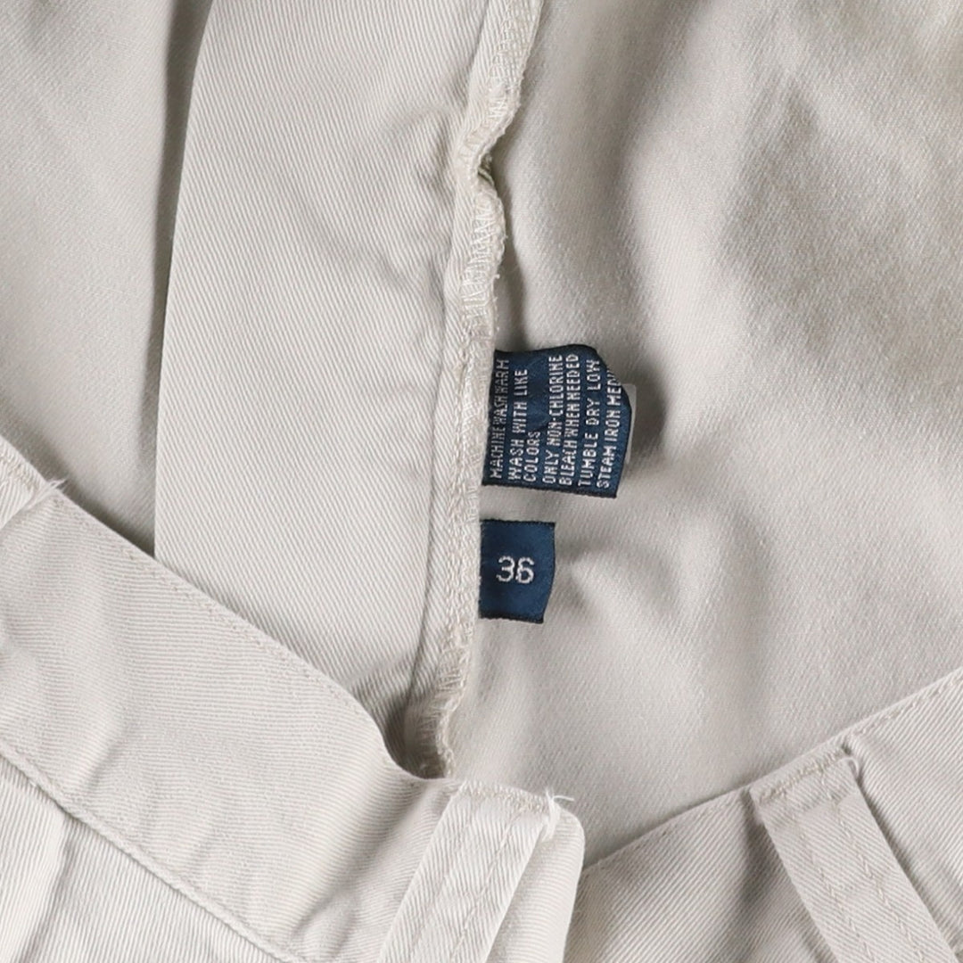 Ralph Lauren POLO by Ralph Lauren PHILIP SHORT Chino Shorts, Men's Size W35 cotton Beige type Vintage Second Hand
