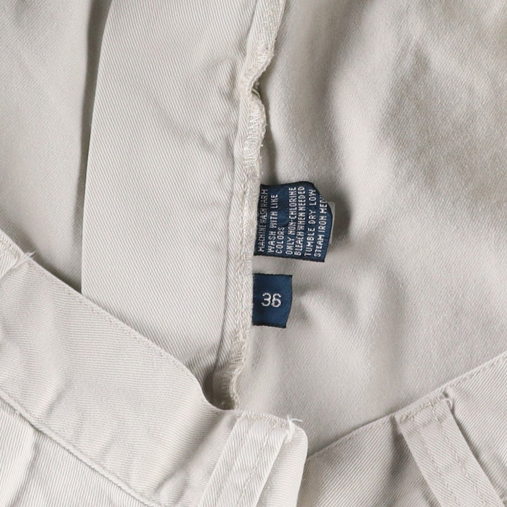 Ralph Lauren POLO by Ralph Lauren PHILIP SHORT Chino Shorts, Men's Size W35 cotton Beige type Vintage Second Hand