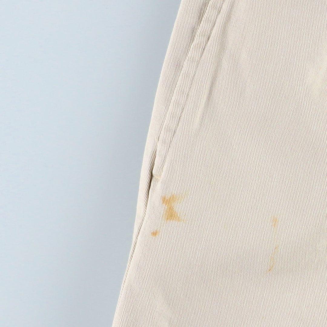 Ralph Lauren Polo Ralph Lauren Two-pleat Chino Shorts, Men's, Size W35 cotton Beige type Vintage Second Hand