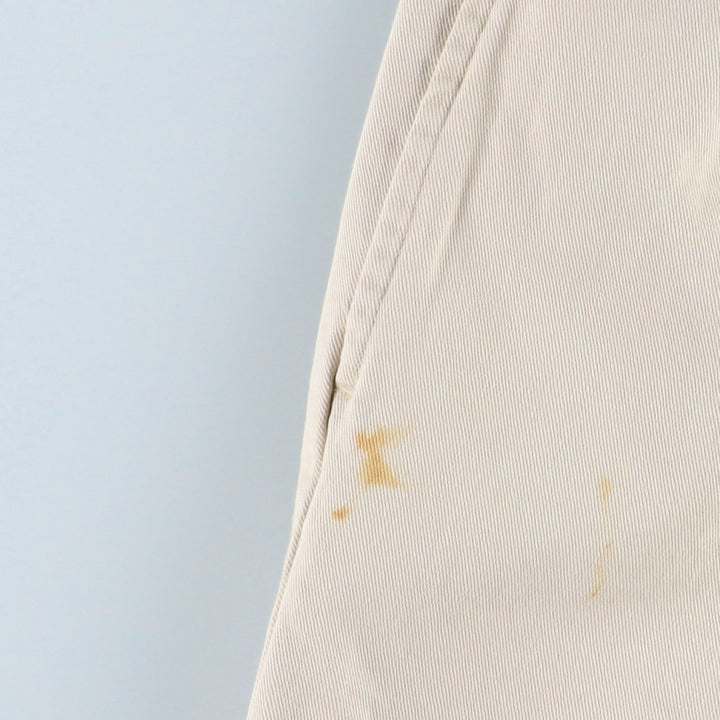 Ralph Lauren Polo Ralph Lauren Two-pleat Chino Shorts, Men's, Size W35 cotton Beige type Vintage Second Hand