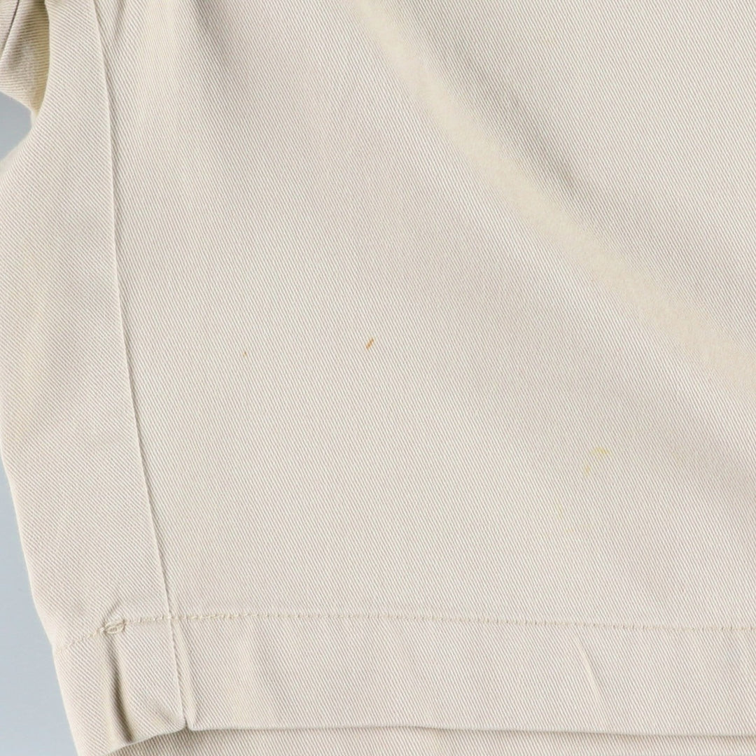 Ralph Lauren Polo Ralph Lauren Two-pleat Chino Shorts, Men's, Size W35 cotton Beige type Vintage Second Hand