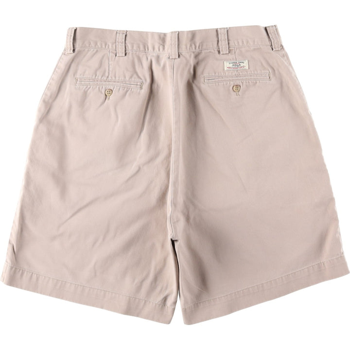 Ralph Lauren POLO by Ralph Lauren PHILIP SHORT Chino Shorts, Men's Size W36 cotton Beige type Vintage Second Hand