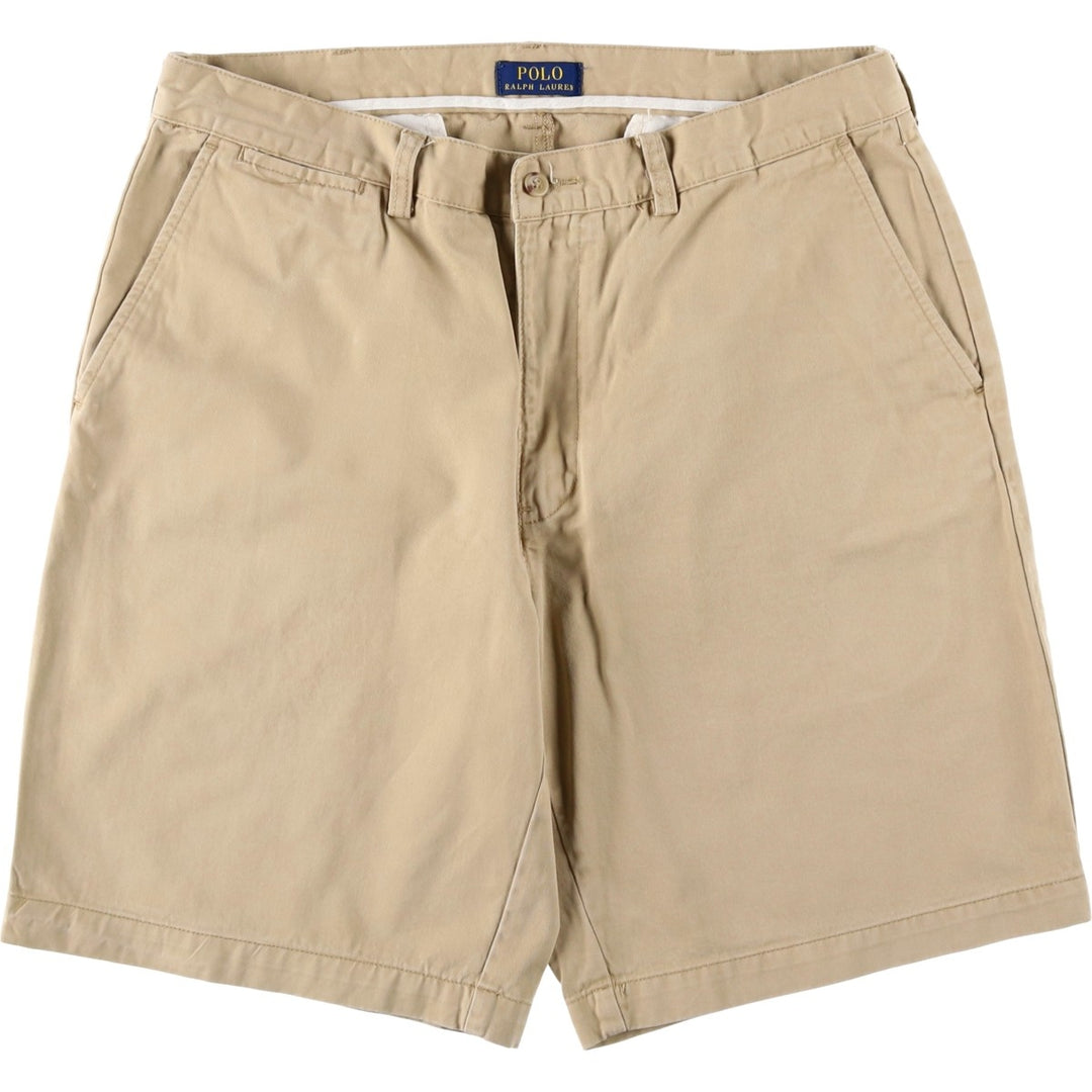 Ralph Lauren POLO RALPH LAUREN Chino Shorts Shorts Men's W36 equivalent cotton Beige type Vintage Second Hand