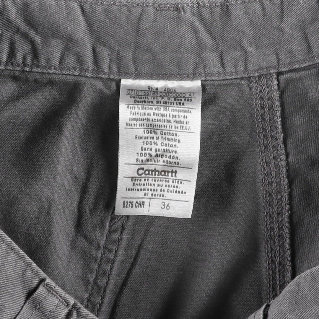Carhartt Cargo Shorts, Half Pants, Men's, W37 equivalent cotton gray type Vintage Second Hand