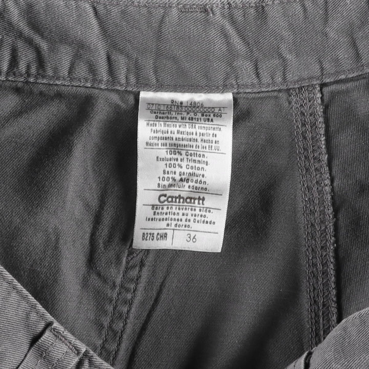 Carhartt Cargo Shorts, Half Pants, Men's, W37 equivalent cotton gray type Vintage Second Hand