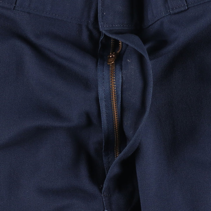 Dickies Work Shorts Shorts Men's W34 equivalent polyester navy blue type Vintage Second Hand