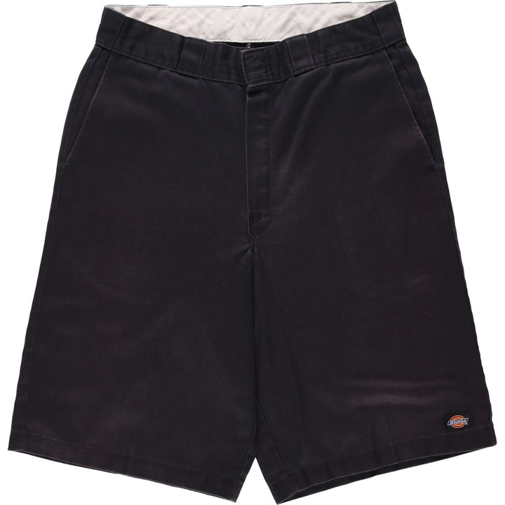 Dickies Work Shorts, Half Pants, Men's, W32 equivalent unclear black type Vintage Second Hand