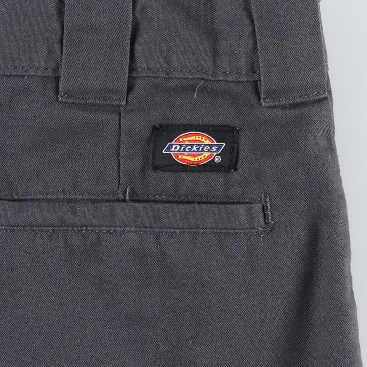 Dickies Relaxed Fit Cargo Shorts (Men's size W38) polyester gray type Vintage Second Hand