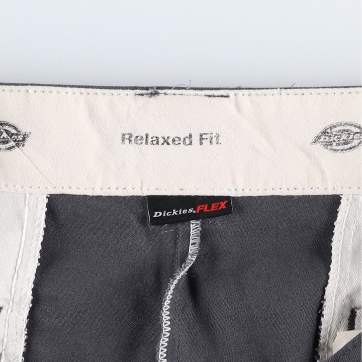 Dickies Relaxed Fit Cargo Shorts (Men's size W38) polyester gray type Vintage Second Hand